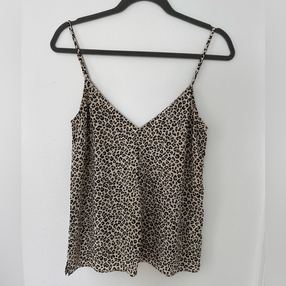 Frame leopard print camisole